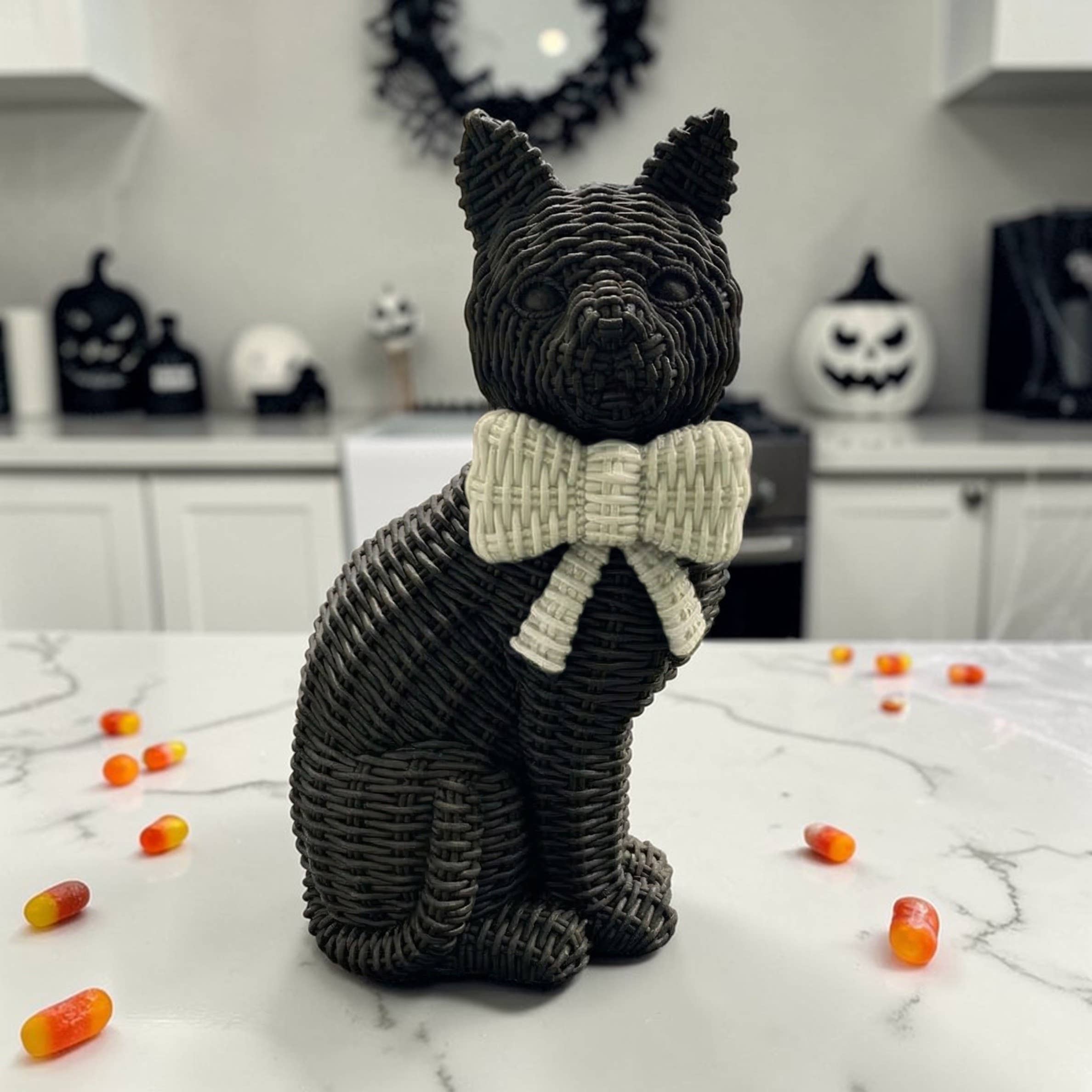 Gia Roma - Wholesale Decorative Figurine - Black Cat Decoration, Farmhouse Halloween Home Decor Statues8