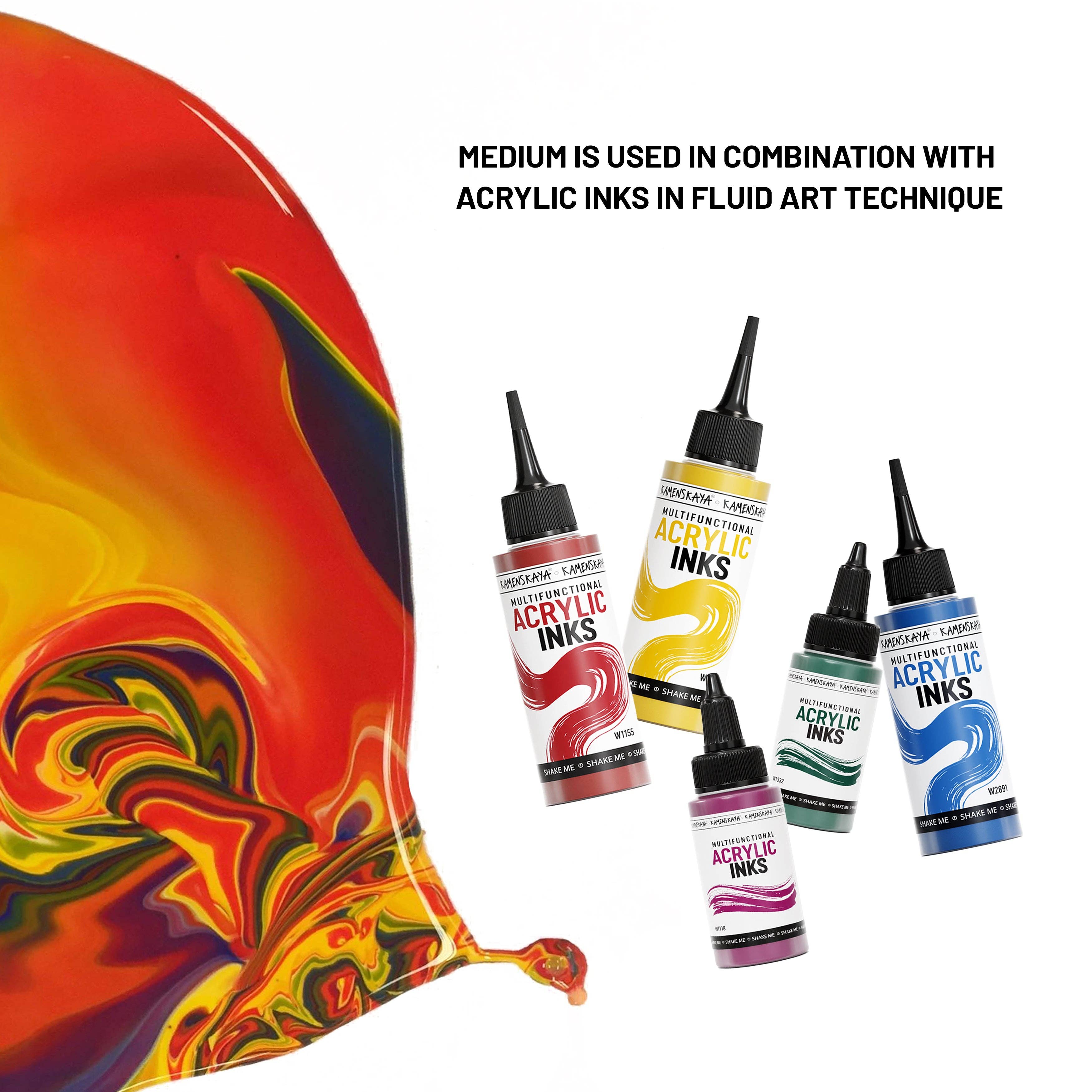 KAMENSKAYA – Engroshandel Akrylmaling – Pouringmedium til flydende kunst4