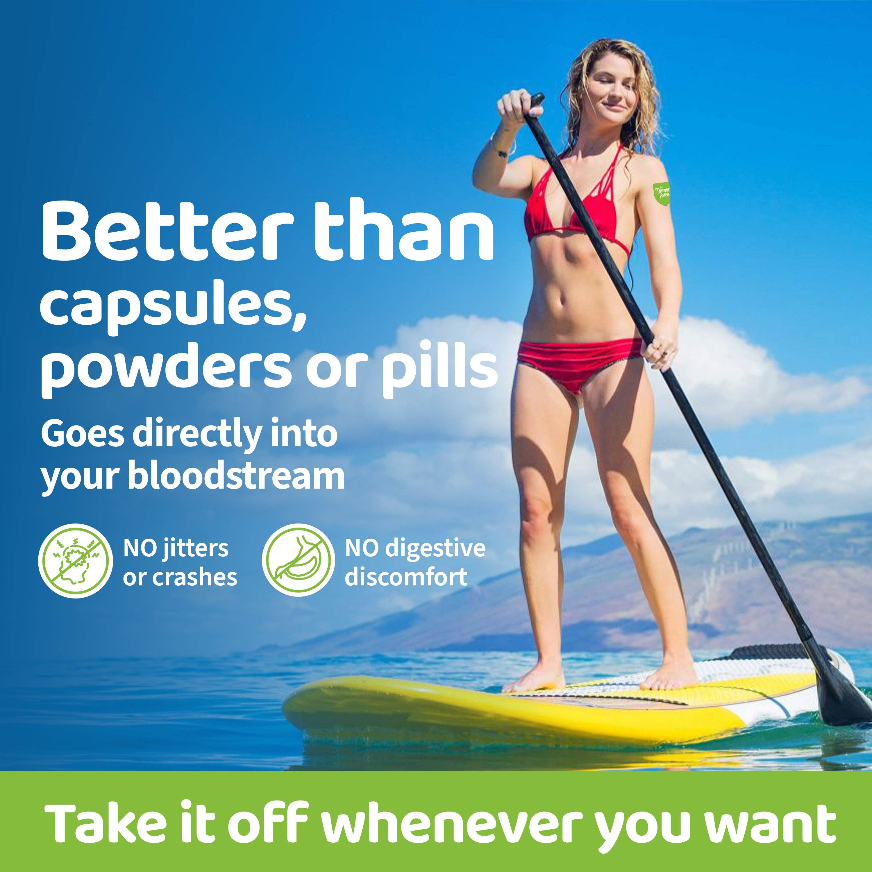 Friendly Patch CO - Wholesale Oral Supplement/Vitamin - Boost energy Patch - Travel Pack ( 8 patches per pack)3