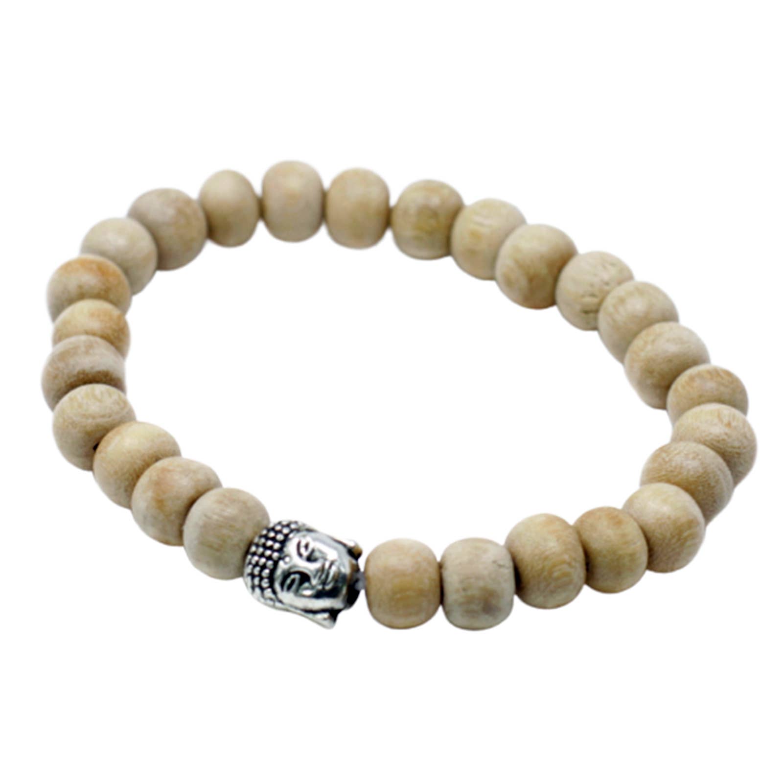 Ancient Wisdom – wholesale Beaded bracelet – Fragrant Sandal Beads & Buddah Bangle1