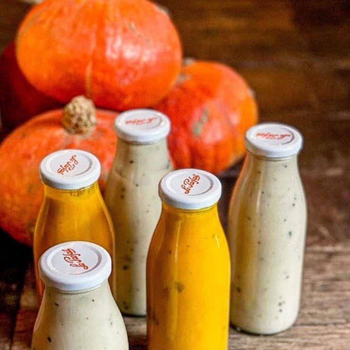 Le Parfait - Wholesale Milk/Juice Bottle - 500ml French Glass Milk Beverage Bottle W/ Metal Twist Cap1