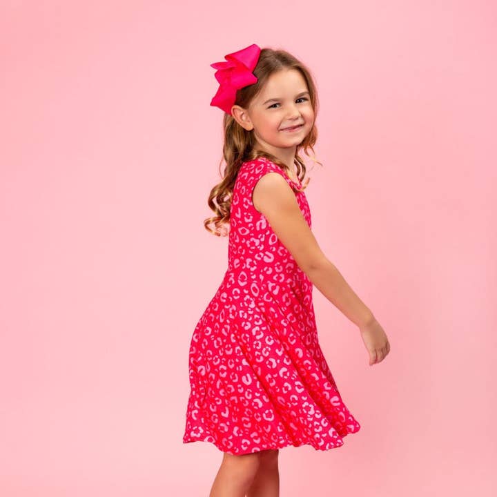Pink Leopard Twirl for wholesale by JustForLittles