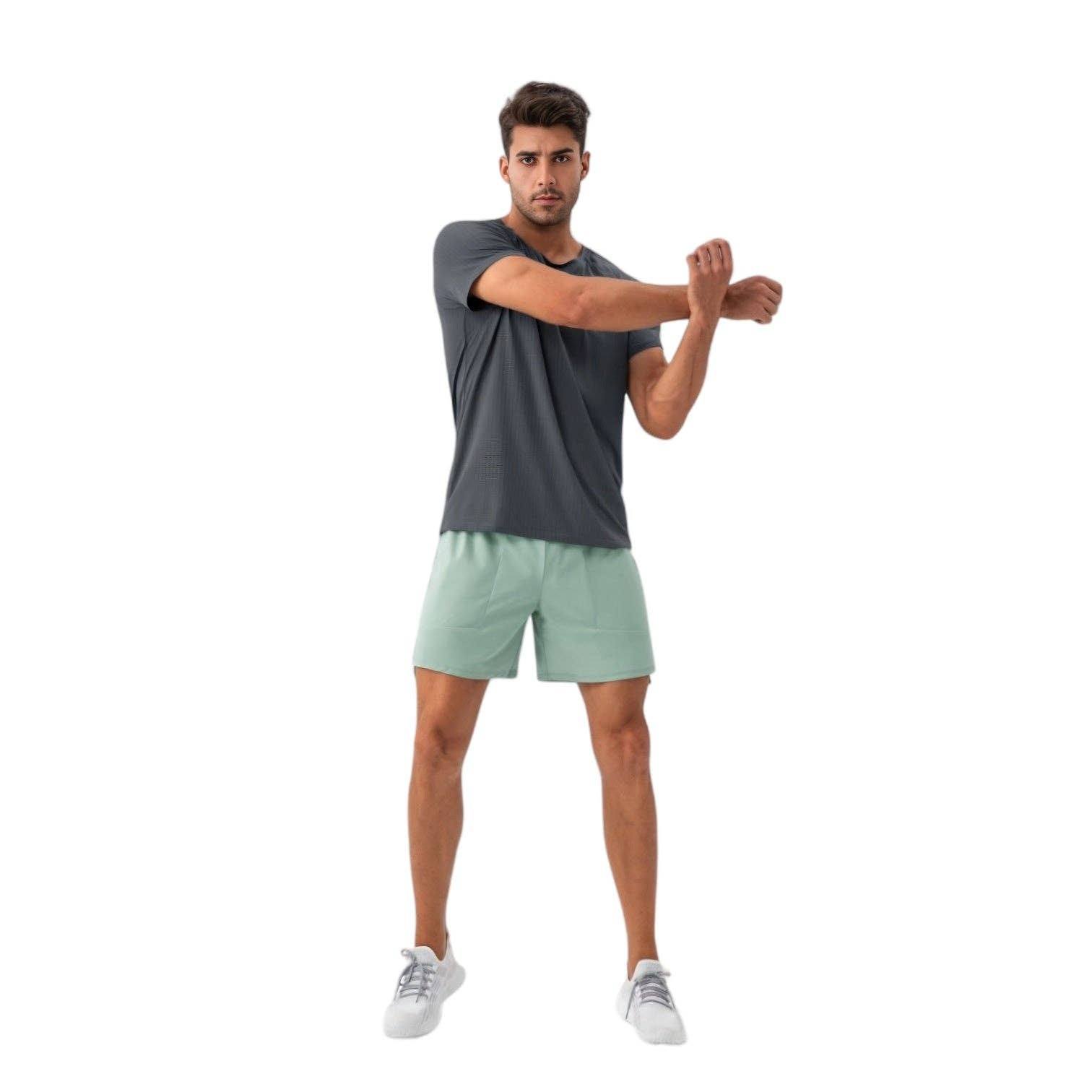 Active by Anna-Kaci - Wholesale T-Shirt - Men's - Men's Lightweight Performance T-Shirt with Moisture-Wicking22