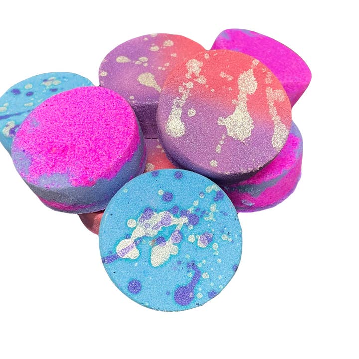Lot de 9 bombes de bain aux parfums mixtes pour la vente par Amelia rose bath creations