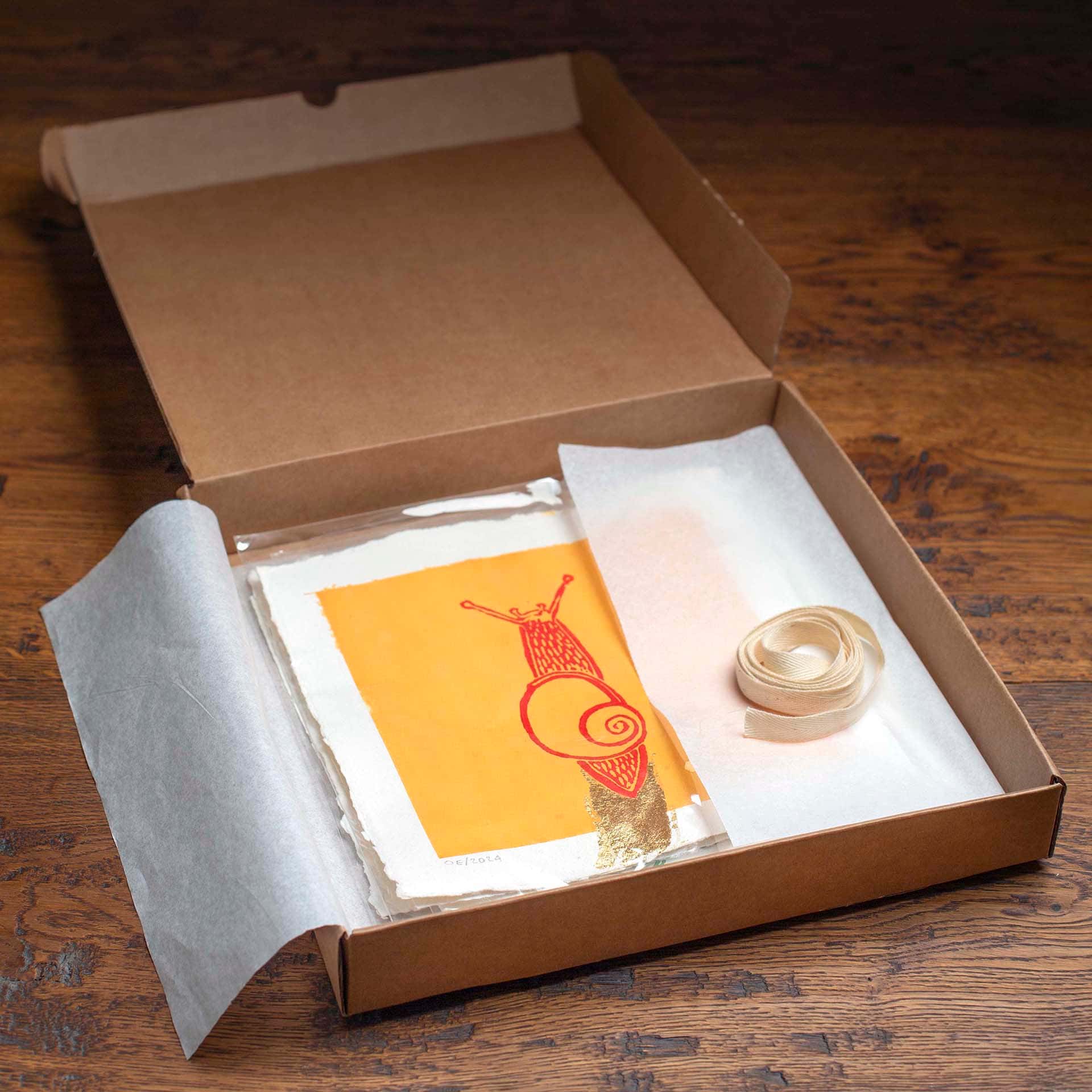 Holy Kaw Wall Art - Vendita all'ingrosso Stampa artistica - Trittico. Stampa artistica da parete, linoleografia Lumaca7