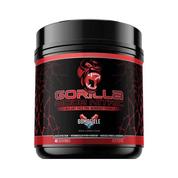 Campus Protein - Wholesale Oral Supplement/Vitamin - Gorilla Mind Gorilla Mode Nitric Stim-Free Pre-Workout1