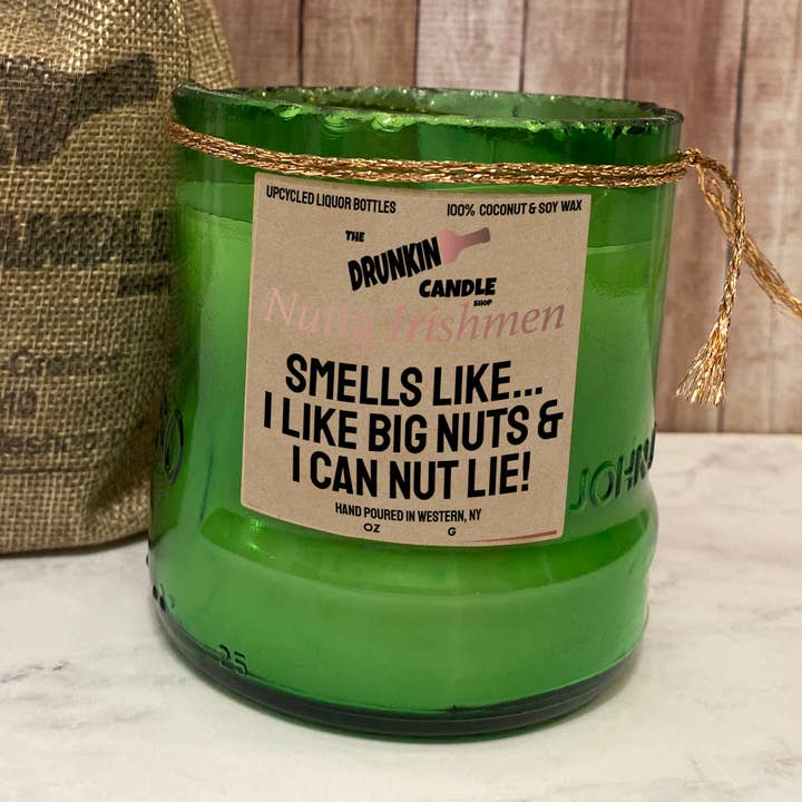 Bougie parfumée Nutty Irishmen pour la vente par The Drunkin Candle Shop