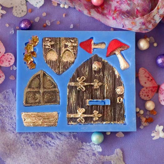 Fairy Home - Silikonformar för wholesale av Crystal Candy Unique Cake Decorations