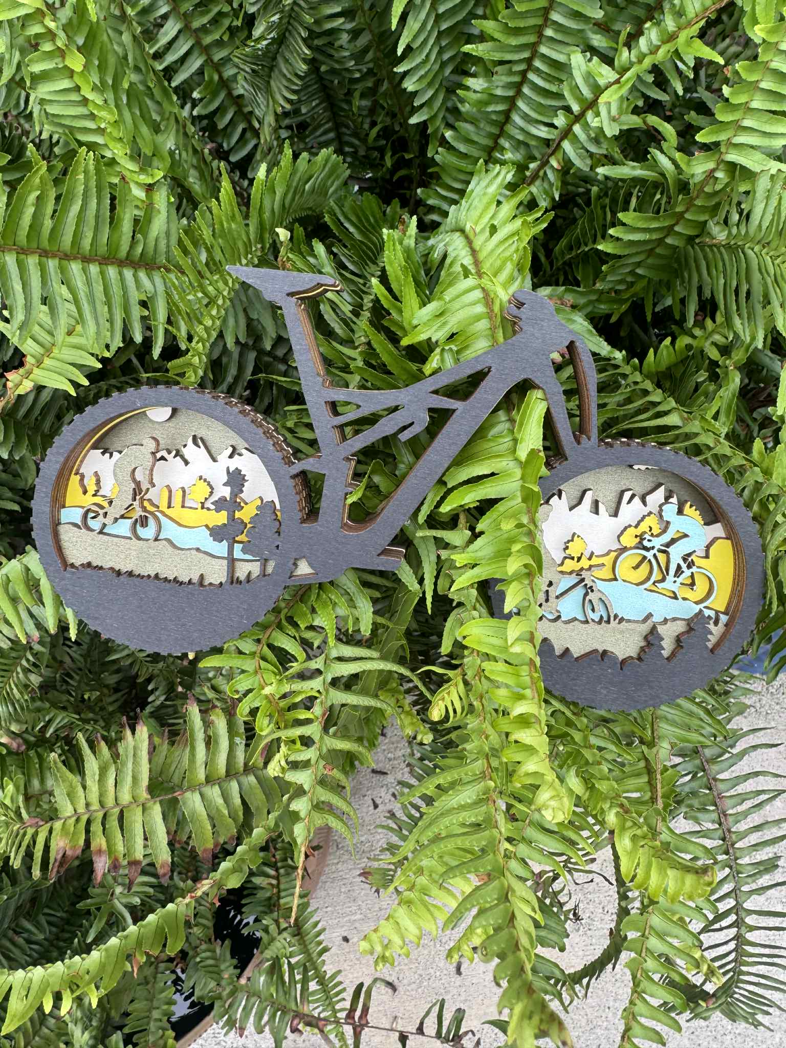 The Wilusz Way - Wholesale Decorative Tabletop Object - Black Mountain Bike0