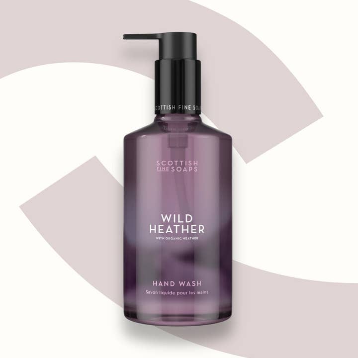 Wild Heather Hand Wash 300ml for wholesale by Scottish Fine Soaps