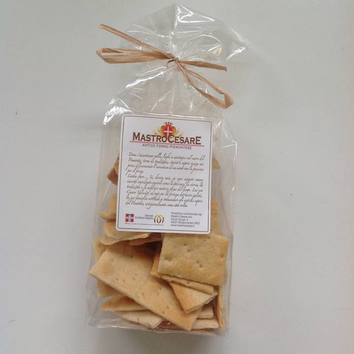 La Deliziosa Pasticceria di Mastro Cesare srl - Vente Biscuit salé - Crackers Tostin Classic fabriqués à la main en Italie6