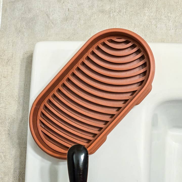 The Rogerie - Wholesale Bath Soap Dish - Travel Soap Case (Double Round)
