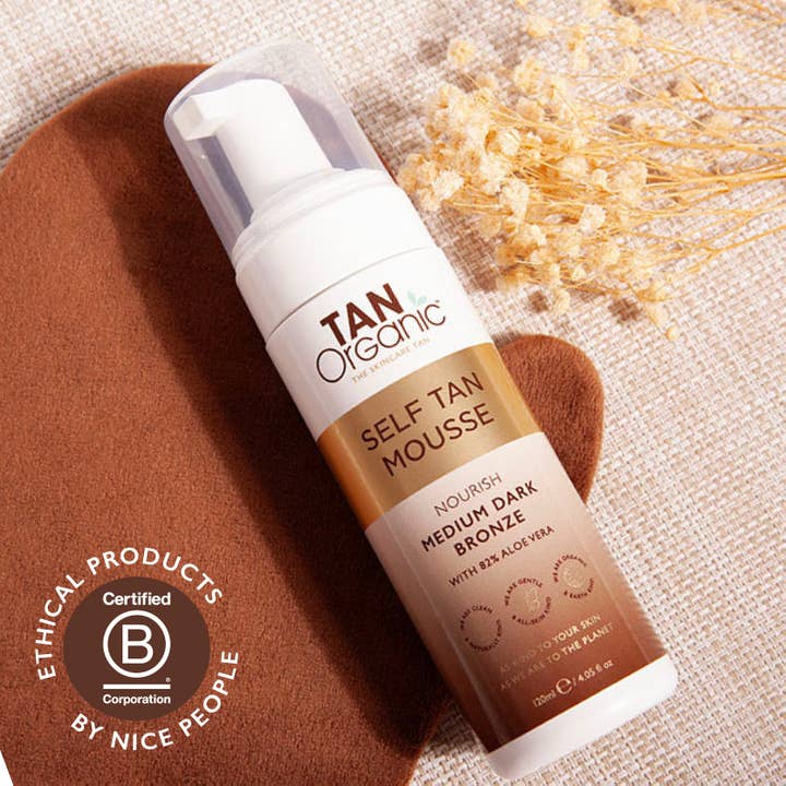 The Kind Brand Company - Wholesale Self-Tanner - Tanorganic Self Tan Mousse - 120Ml1