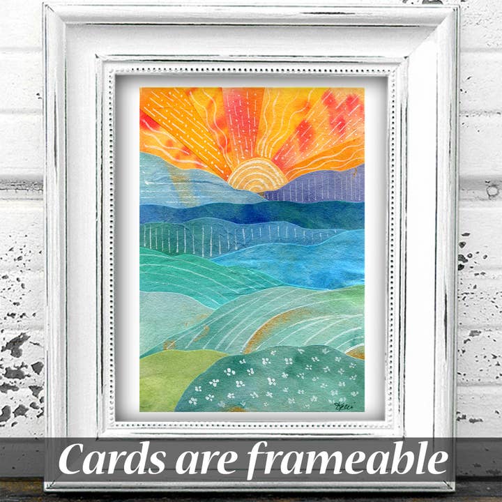 Kelli McNichols Art - Wholesale Everyday Greeting Card - Sunshine2