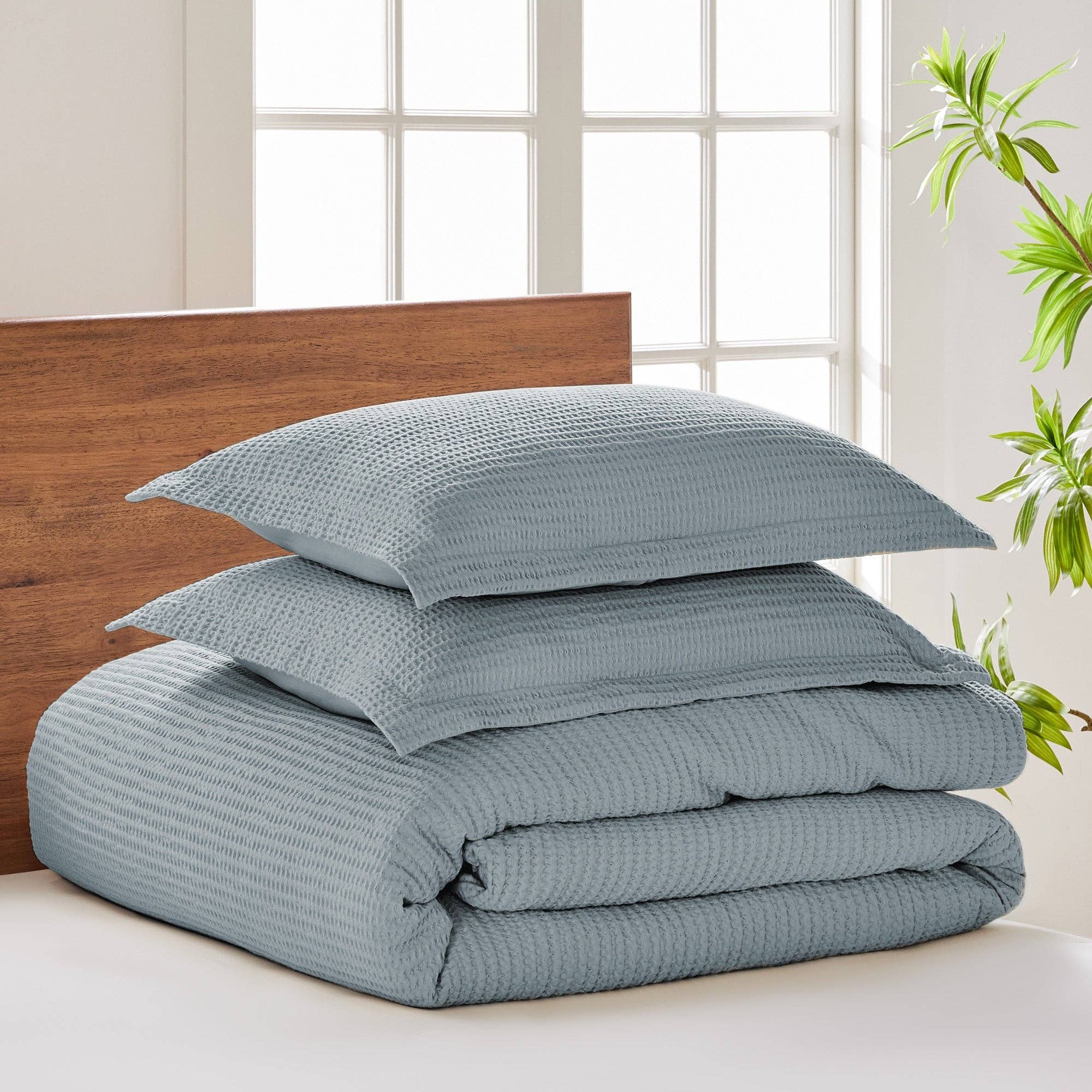 Levtex Home - Wholesale Bedding Set - Cloud Waffle Duvet/Comforter Set70