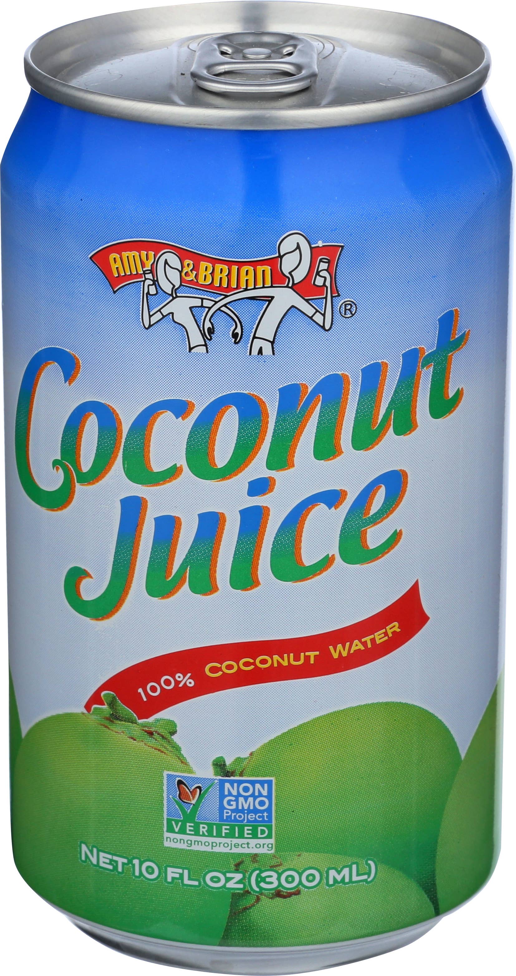 Amy & Brian - Wholesale Flavored/Infused Water (Non-Carbonated) - Amy & Brian Premium Coconut Water, Original -  10 FL Oz1