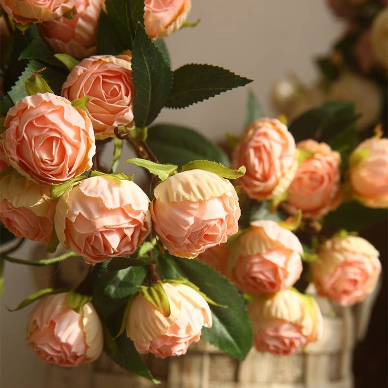 ACNITE(We cover U.S. import duties) - Wholesale Artificial Flowers - Small Artificial rose flower,artificial flowers,faux flowers1