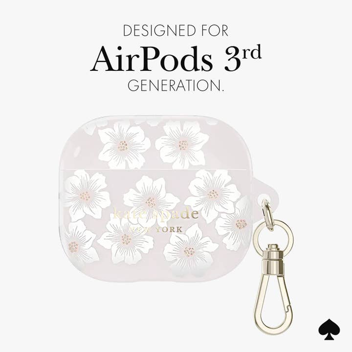 Case-Mate - Wholesale Earphone/Headphone Case - Women's - kate spade new york AirPods 3rd Gen Hollyhock Case1