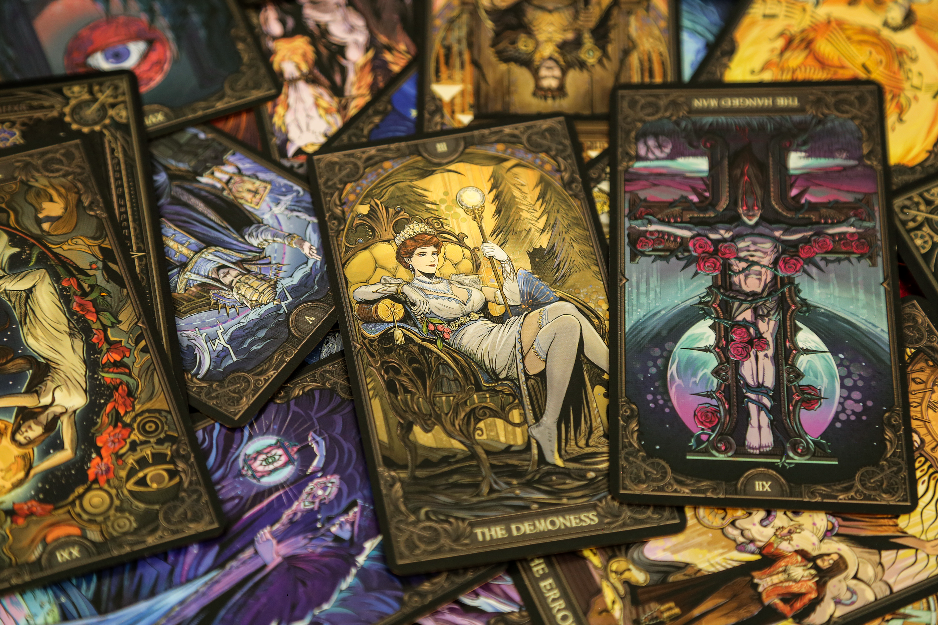 Vermilion Collection - Wholesale Tarot Cards - Cards of Blasphemy1