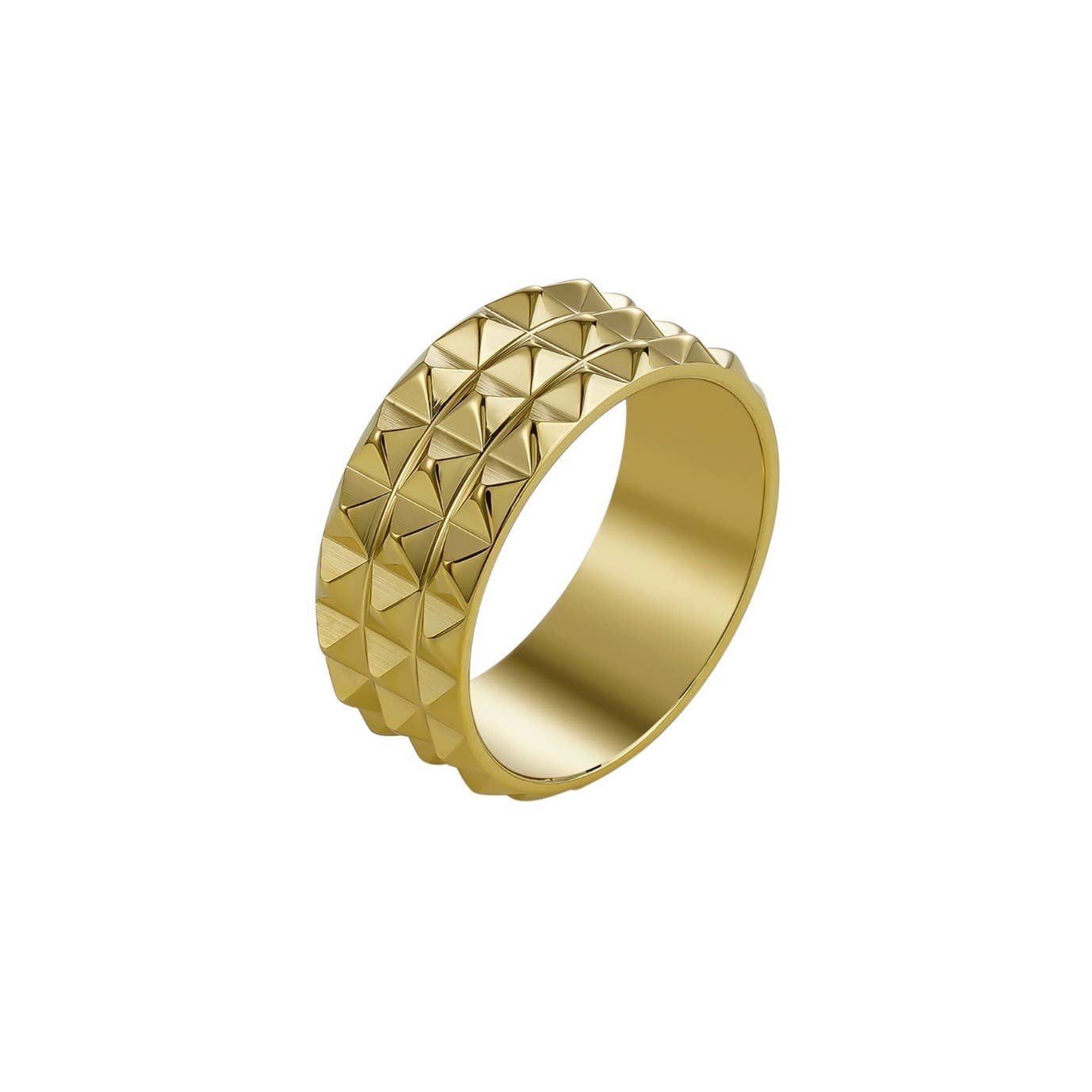 Bud To Rose - Wholesale Band/Stacked Ring - Lexie Ring Gold