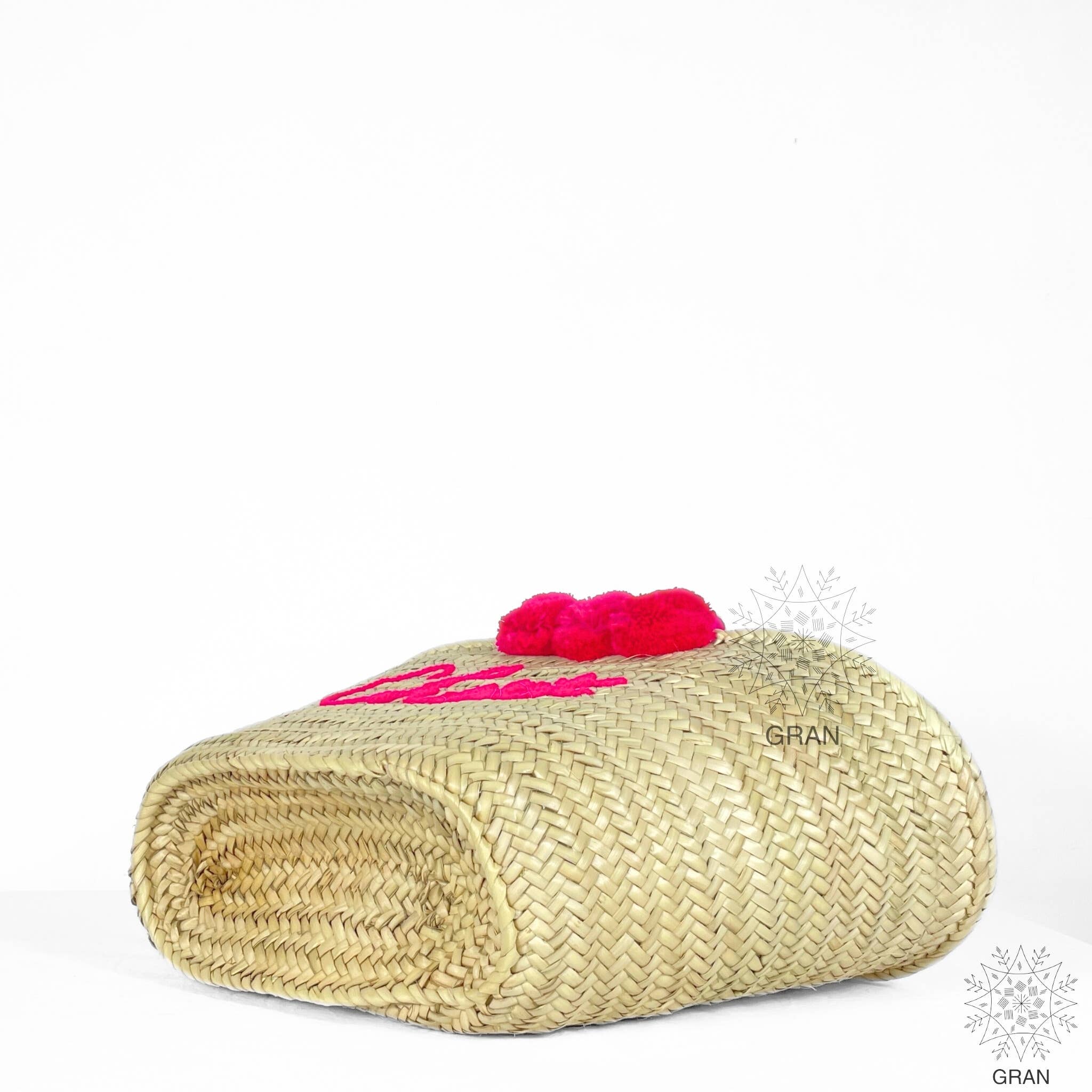 Gran Wholesale – Saco de praia por atacado – Bolsa de praia de palha personalizada para o verão, cesta de praia.3