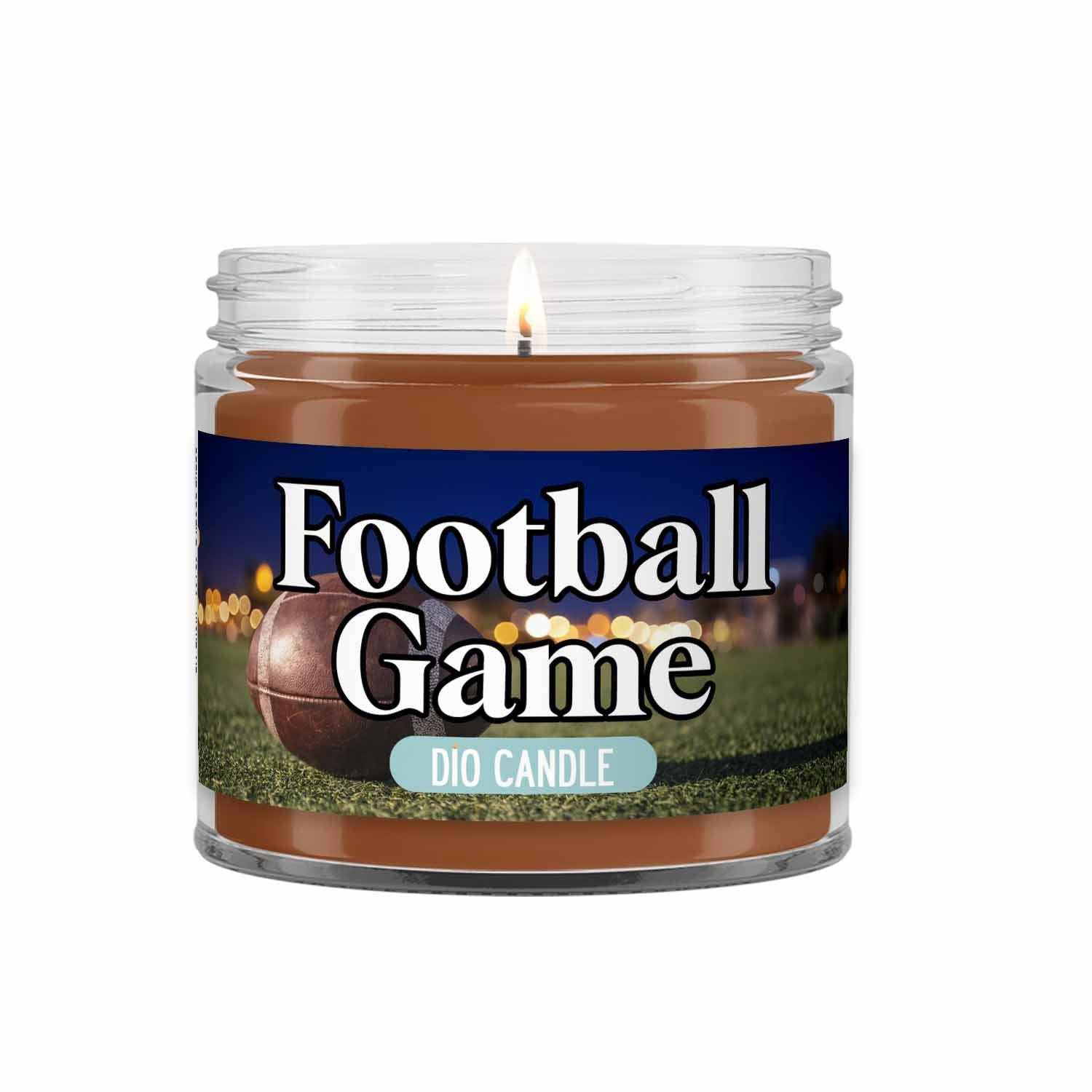 Dio Candle Company - Wholesale Jar/Filled Candle - Football Candle3