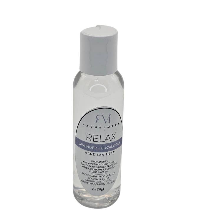 RachelMade Inc - Vente Désinfectants pour les mains - Désinfectant pour les mains Relax Lavande Eucalyptus