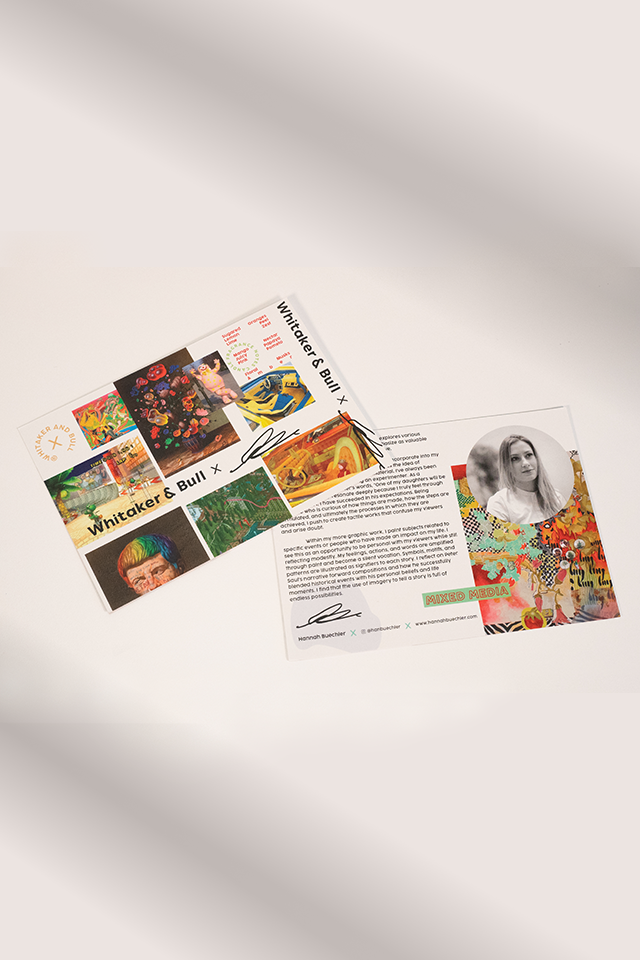 Whitaker & Bull - Wholesale Jar/Filled Candle - Hannah Buechler Limited Edition 9 oz. Candle Set10