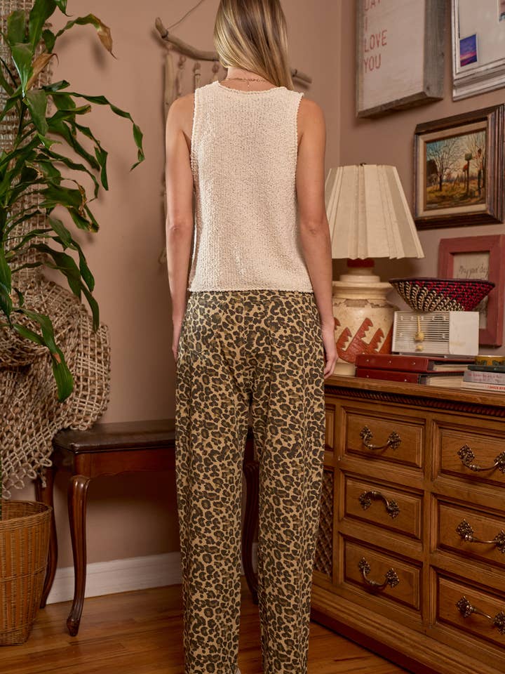 JADE BY JANE - Wholesale Jeans - Dames - GROTE MAAT LEOPARDPRINT DENIM BROEK4