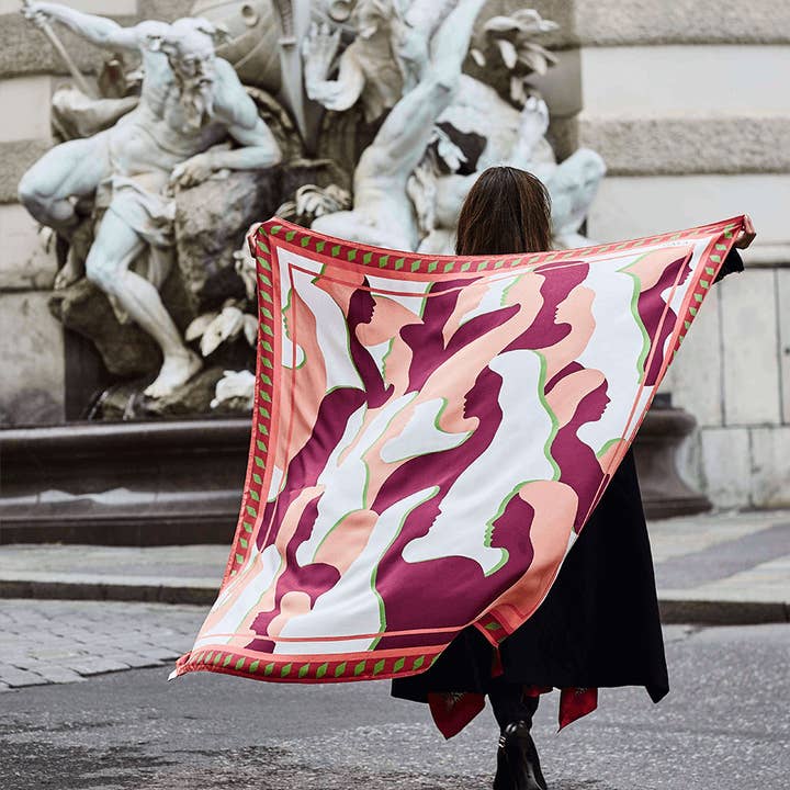 Melina Silk Scarf for wholesale by MIA PAPA