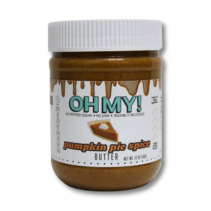 Pumpkin Pie Spice Dessert Butter for wholesale by Oh My! Elevated Food Co.