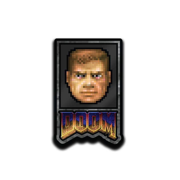 Pinfinity - Wholesale Lapel Pin/Button - DOOM - DOOM Guy Blind Box Pin1