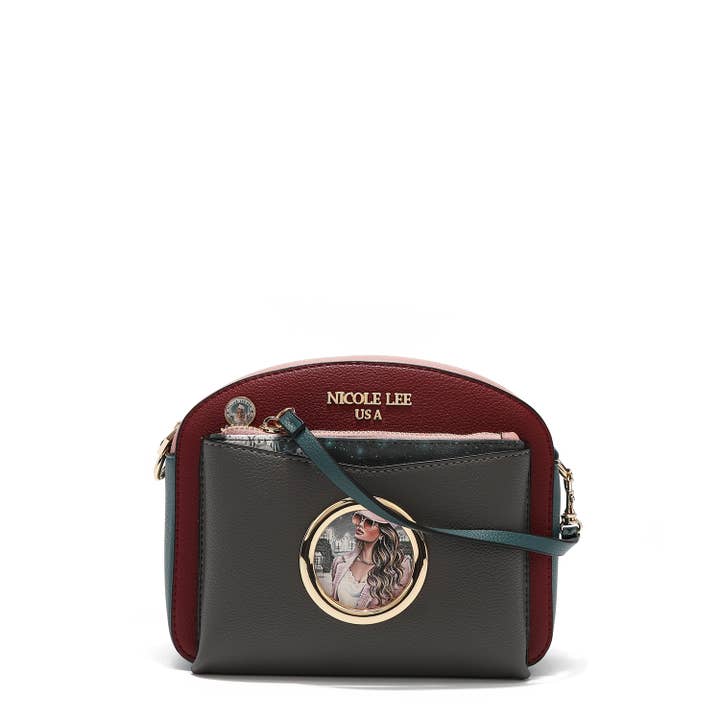 Nicole Lee USA - Wholesale Crossbody Bag - Women's - SIERRA 2 PIECE CROSSBODY - Exclusive prints