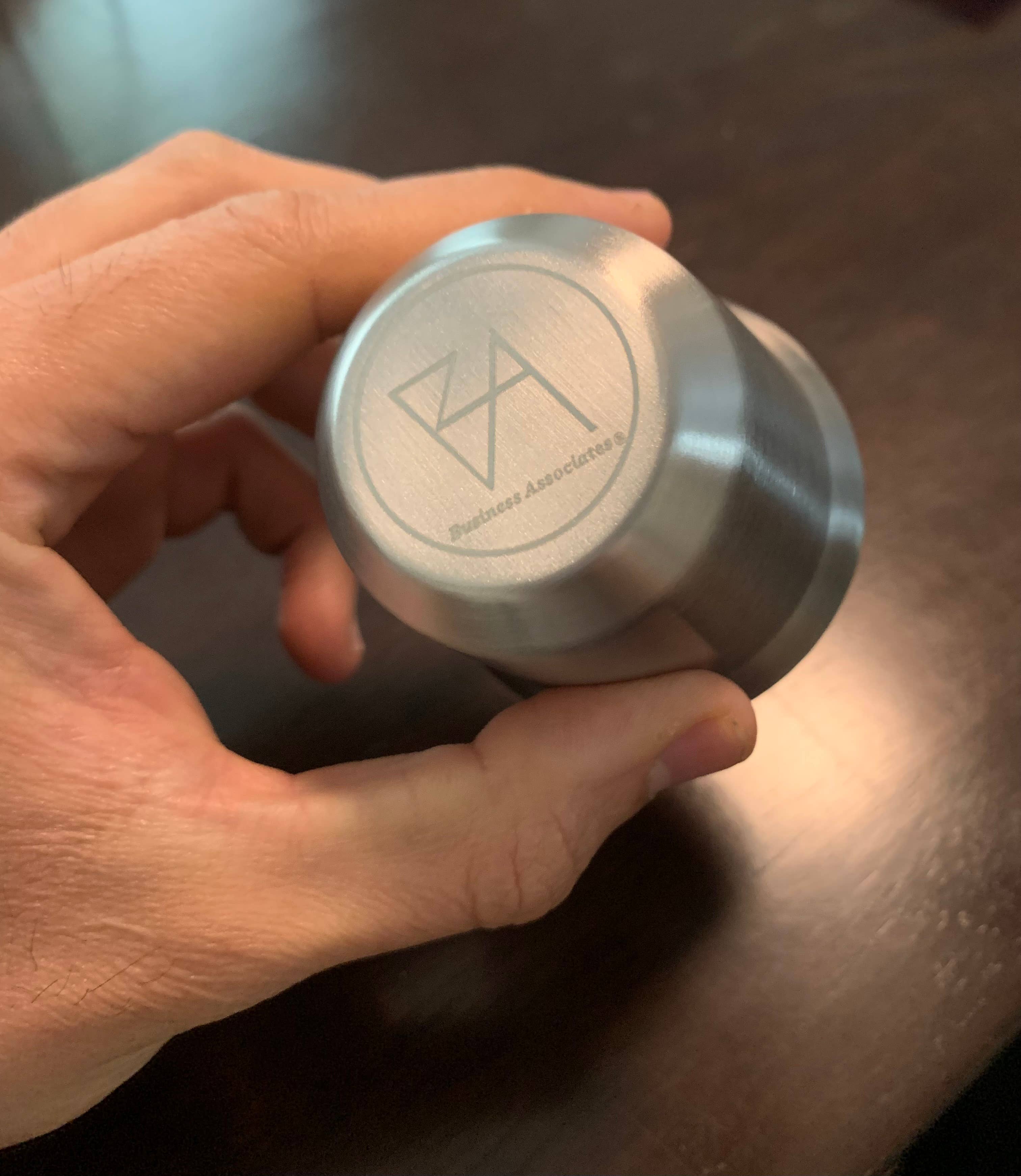 Business Associates LLC - Wholesale Drinking Glass/Cup - Business Associates Steel Espresso Cup 2pcs-Set Double Wall 1