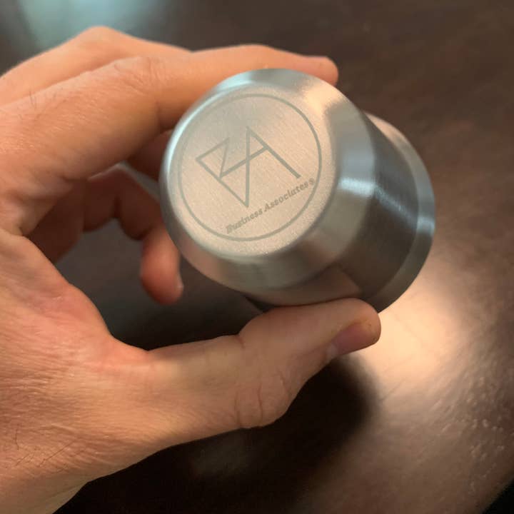 Business Associates LLC - Wholesale Drinking Glass/Cup - Business Associates Steel Espresso Cup 2pcs-Set Double Wall 1