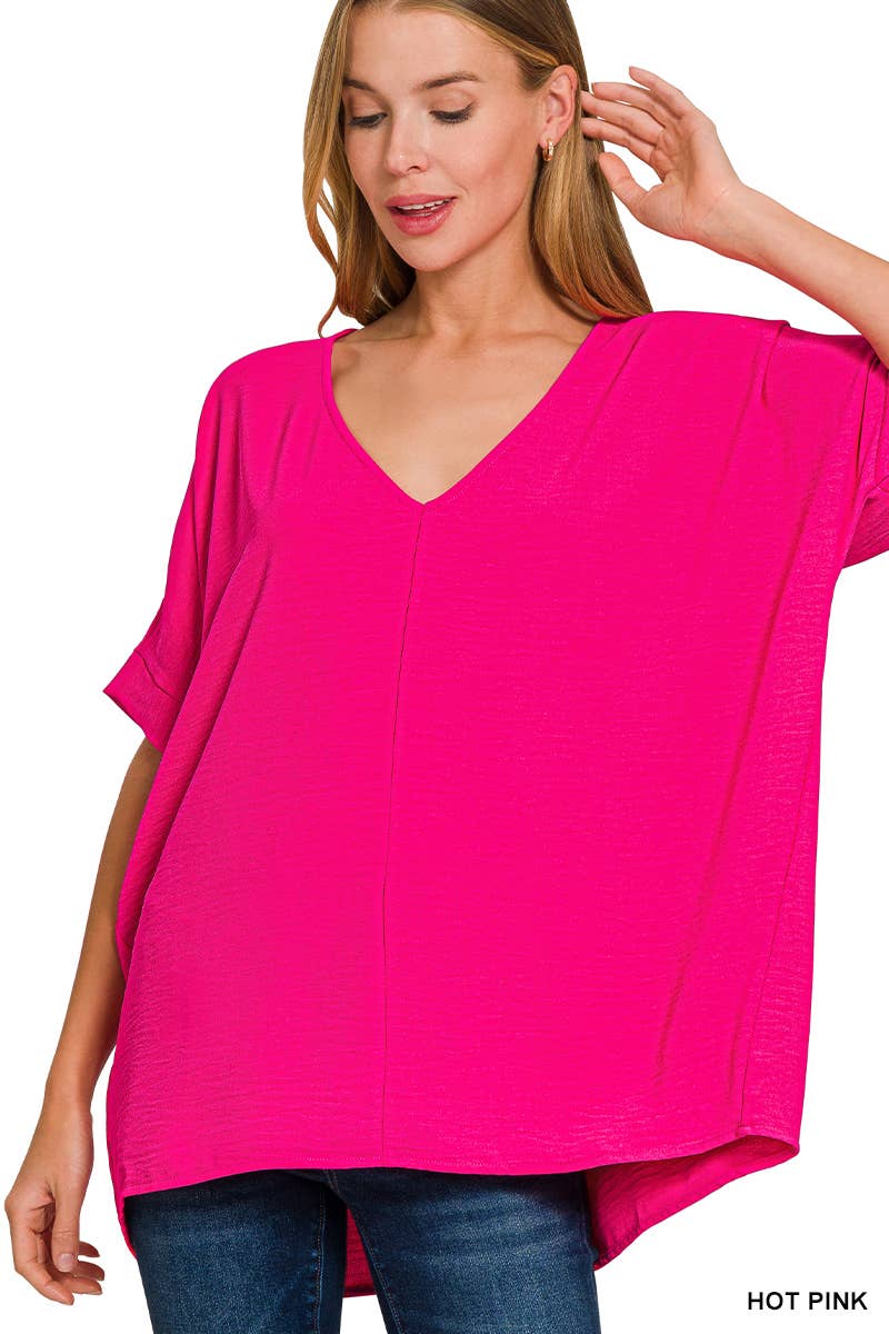 42POPS - Wholesale Blouse - Women's - `.Airflow Dolman Short Sleeve Top17