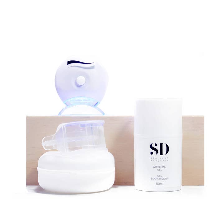 Spa Dent Naturals - Wholesale Teeth whitener - Blue LED Kit Accelerated Whitening1