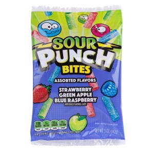 L&F Universal Goods - Wholesale Gummy - Sour Punch Assorted Bites 12/5OZ0