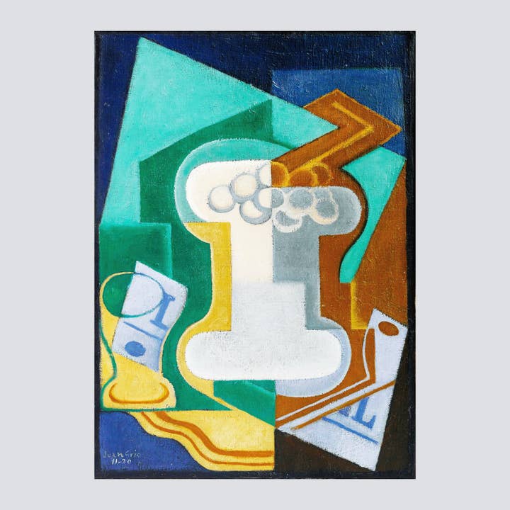 Verre Et Fruits (1920) Impressão de Arte Fina por atacado de Milisima Studio