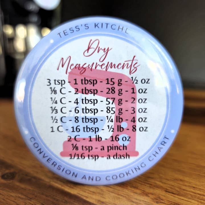 All Things Cherrie - Wholesale Magnet - Personalized Kitchen Conversion Chart Magnets4