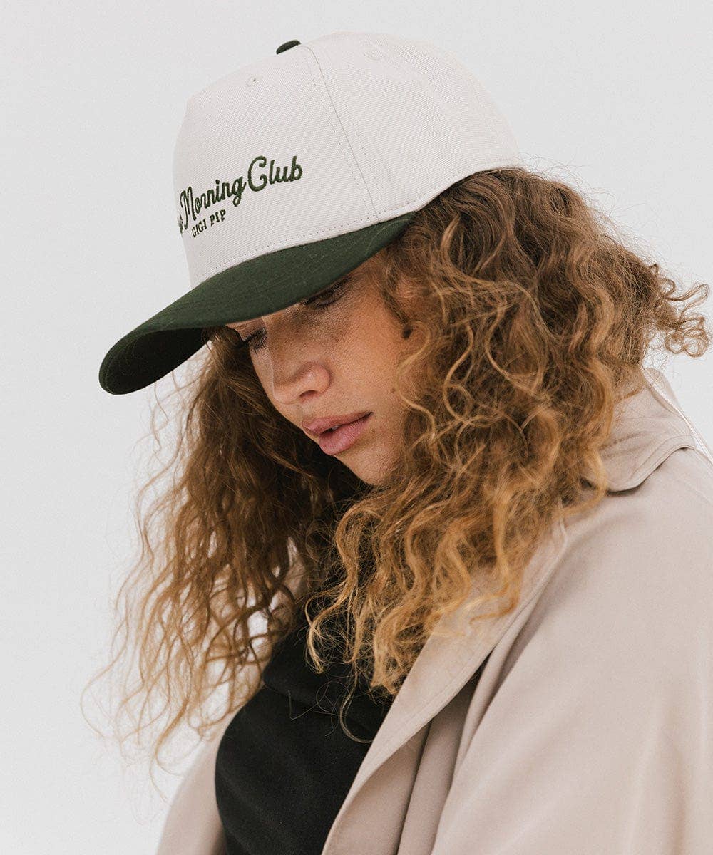 Gigi Pip - Wholesale Trucker Hat - Women's - Slow Morning Club Canvas Trucker29