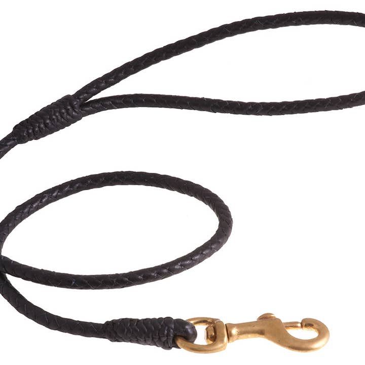Alvalley - Wholesale Pet Leash - Dog - Braided Leather Snap Leads11