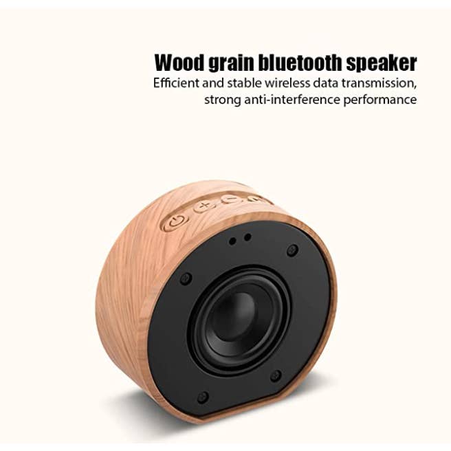 Mini Bluetooth Speaker, Portable, Wood Grain Wireless Sm for wholesale by ULINCOO