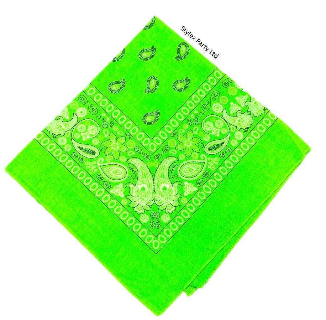 Stylex Party - Vente Bandana – femme - Écharpes Bandana Funky Design Paisley Headband13