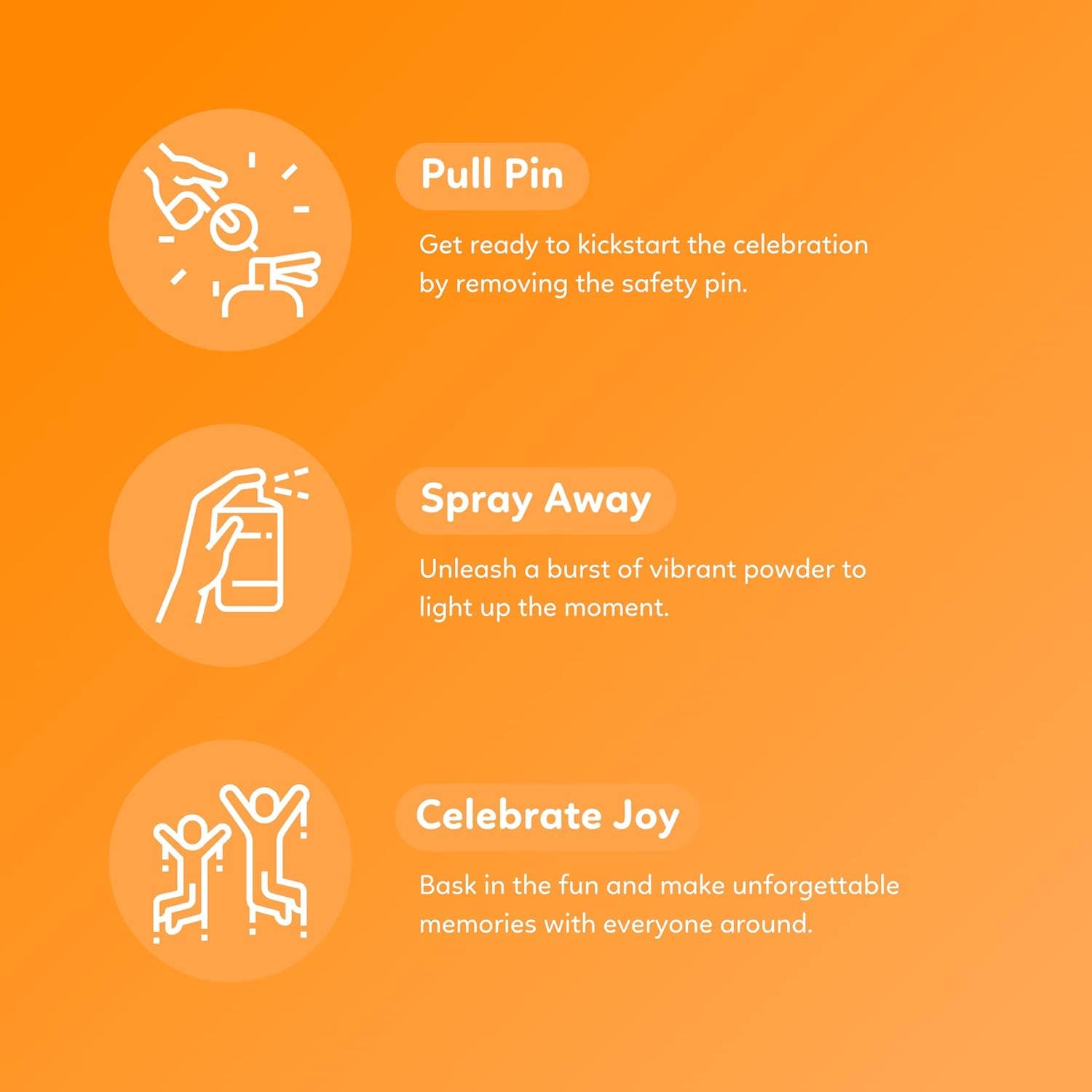 TUR Party Supplies - Wholesale Party Popper - Spray Powder Biodegradable Non-Toxic | TUR Party Supplies3