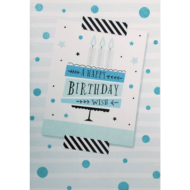 Birthday Card - Celebrating The Blessing of You for wholesale by InterGreet.com
