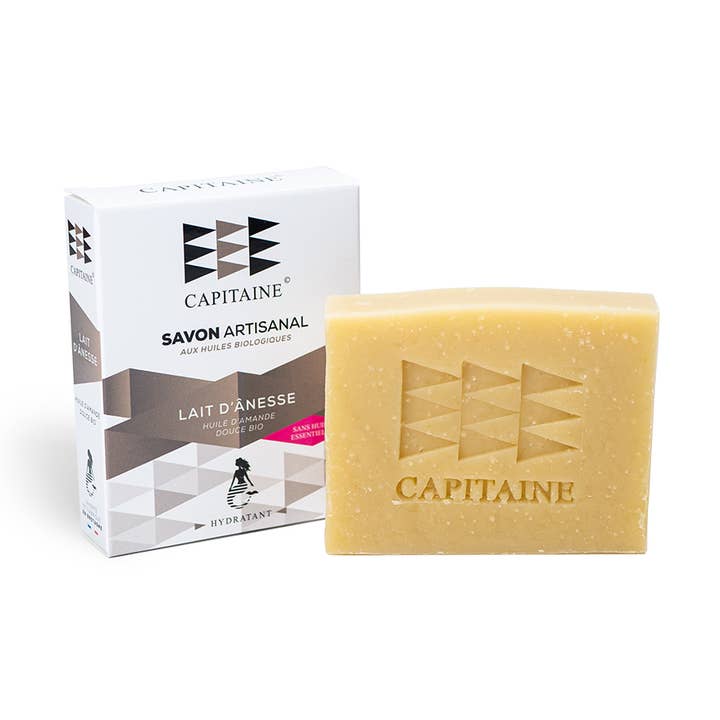Sabonete orgânico de leite de jumenta - 100 g por atacado de Capitaine Cosmétiques