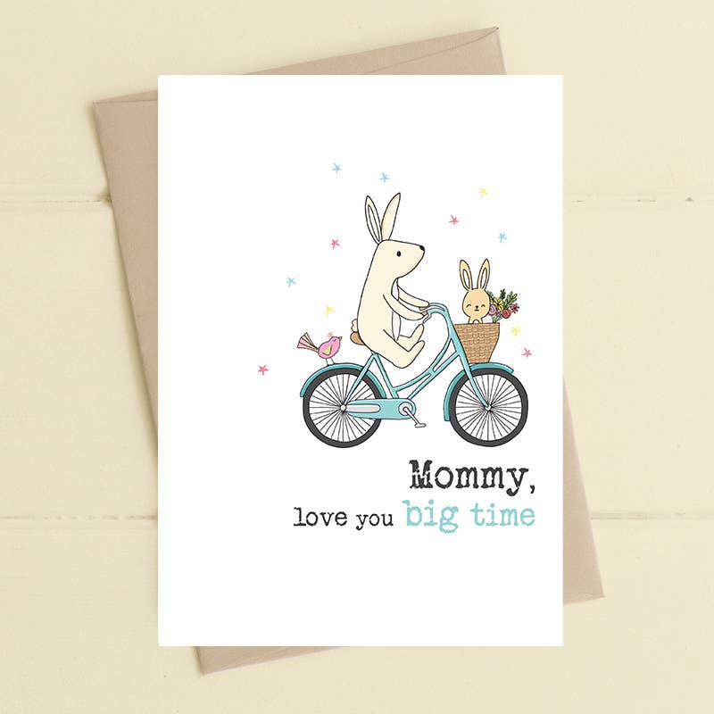 Dandelion Stationery – wholesale Mother’s Day card – Mommy, Love You Big Time - Greetings Card0