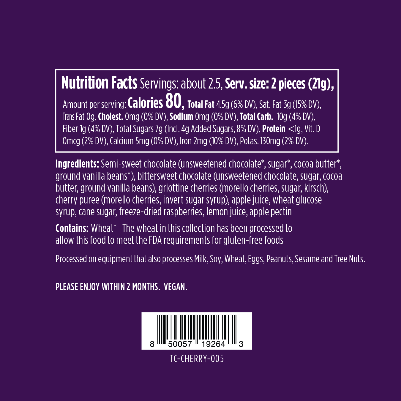 Vosges Haut-Chocolat - Wholesale Chocolate Box - Cherry Truffles1