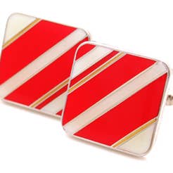 Abotoaduras cosmopolitas por atacado de Kinzoku